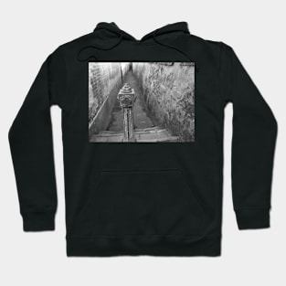 Narrow city centre alley way Hoodie